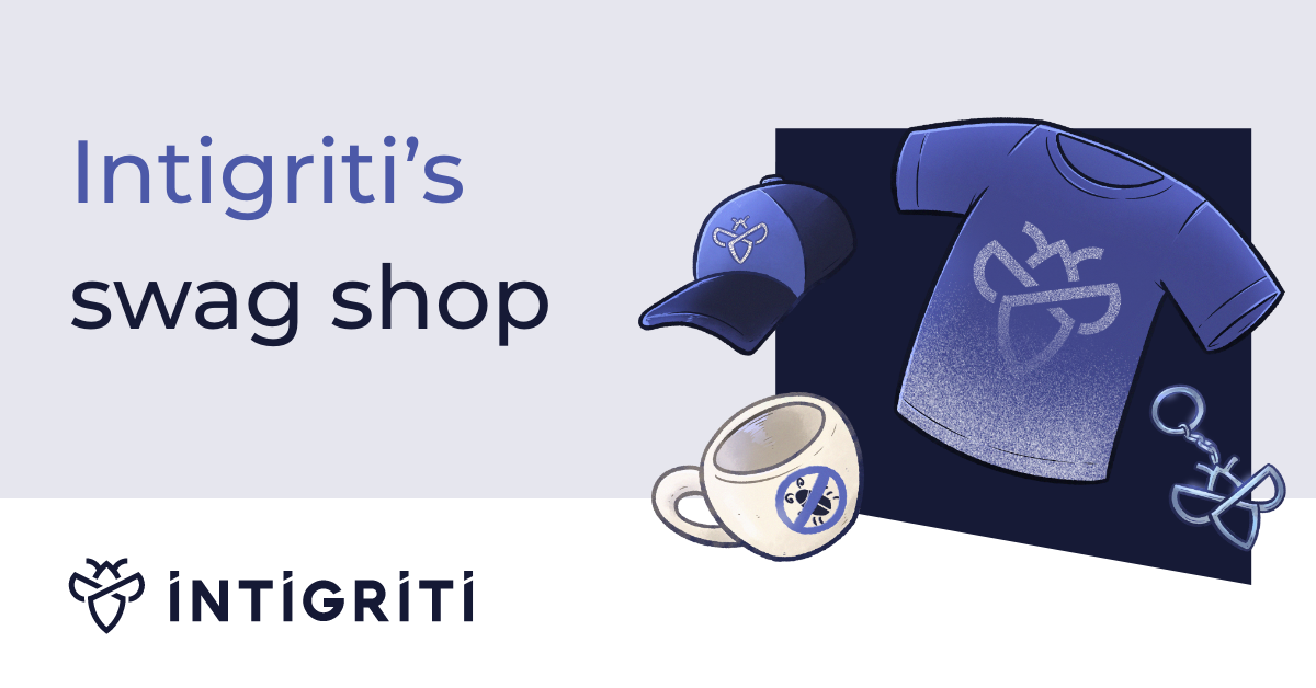 Intigriti's swag shop